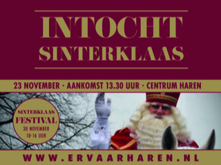 Sinterklaas in Haren